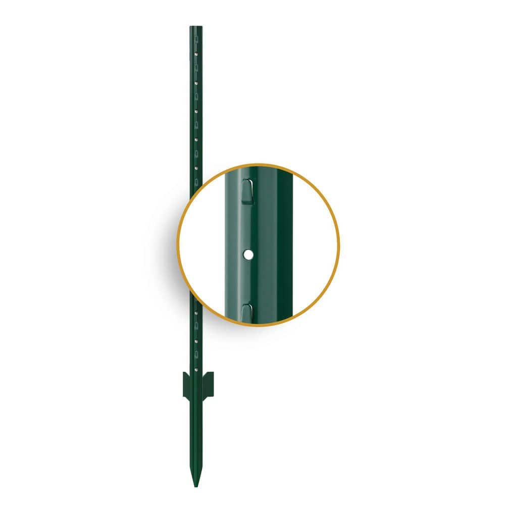 1.18 in. x 4 ft. Green U-Post (5-Pack) price history on PriceWatchPro
