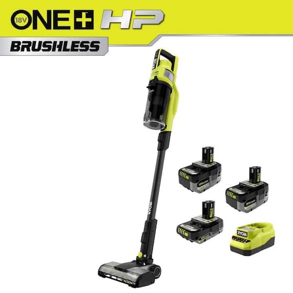 ONE+ HP 18V Kit w/ (2) 4.0 Ah Batteries, 2.0 Ah Battery, Charger, & ONE+ HP Stick Vacuum