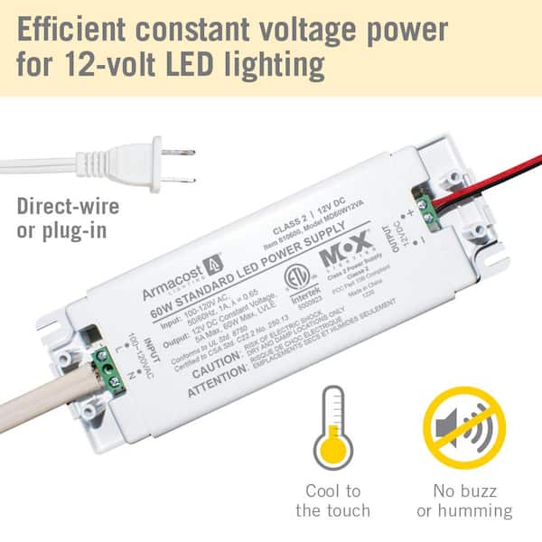 Plug In 60 W LED Transformer