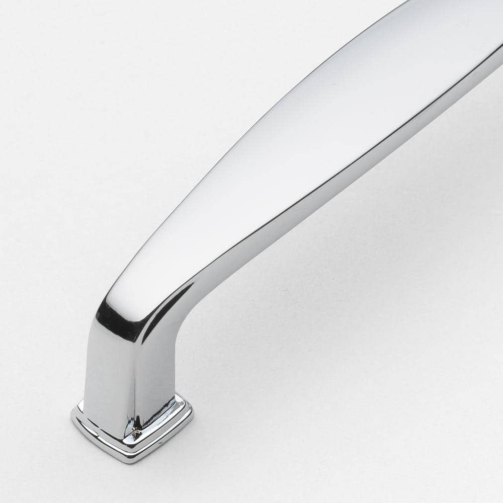 Polished Chrome 6" Modern Bar Pull with Mounting Hardware