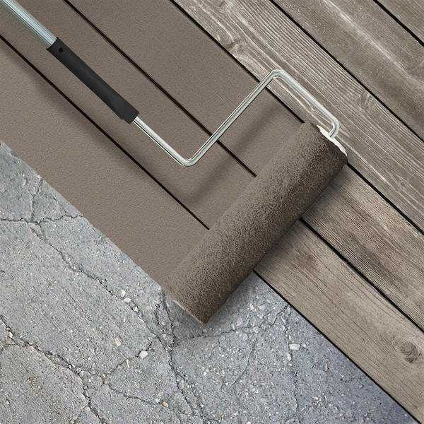 1 gal. #SC-159 Boot Hill Grey Textured Low-Lustre Enamel Interior/Exterior Porch and Patio Anti-Slip Floor Paint