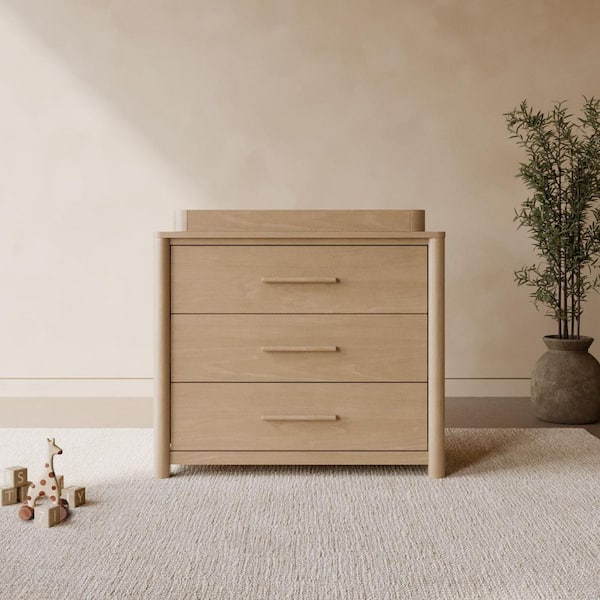 Storkcraft Malta Driftwood 6 Drawer 47.72 in. Wide Dresser 03786