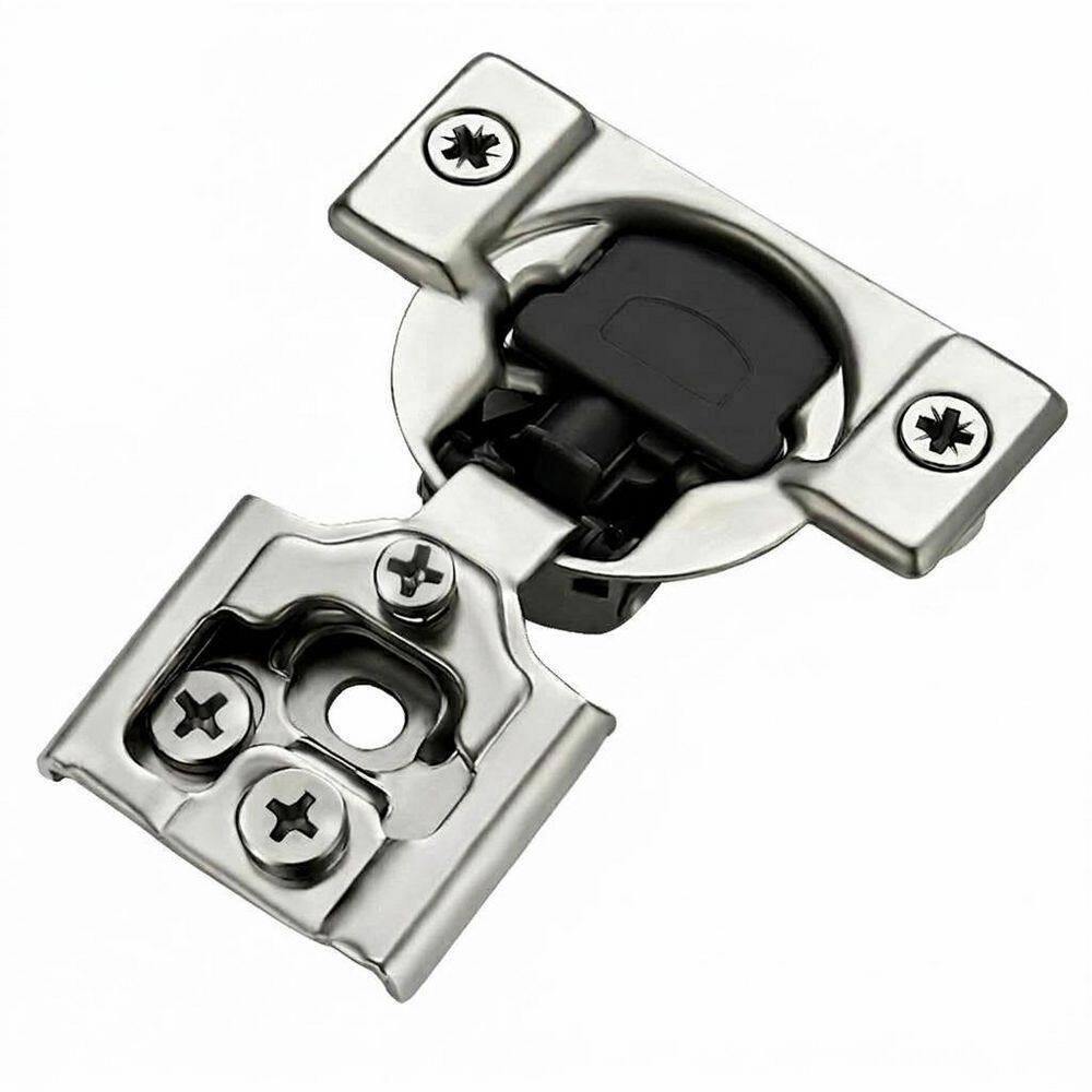 50 Pack 25 Pair Soft Close 1/2 in. Overlay Face Frame Cabinet Hinges 105° Concealed Satin Nickel price history on PriceWatchPro