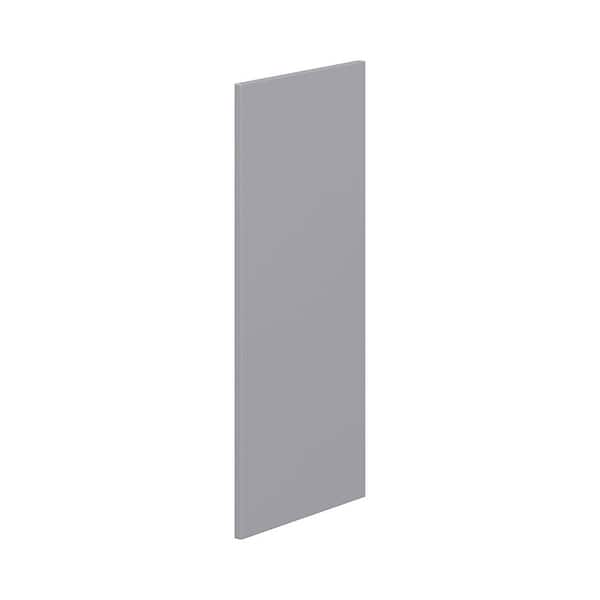 Roseland 32 in. W x 14 in. H Wall Cabinet End Panel in Slate Gray