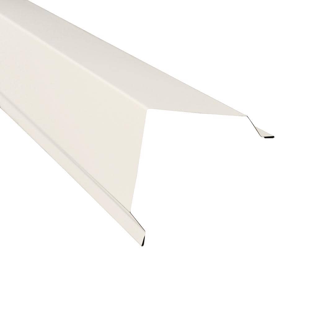 Metal Sales 2 in. x 10.5 ft. Steel J-Channel White Drip Edge Flashing  HD4227430 - The Home Depot
