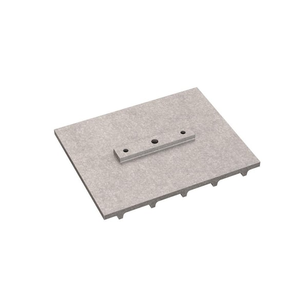 Bon Tool 10 in. x 8 in. Straight Aluminum Wheelchair Ramp Walking Tool Groover
