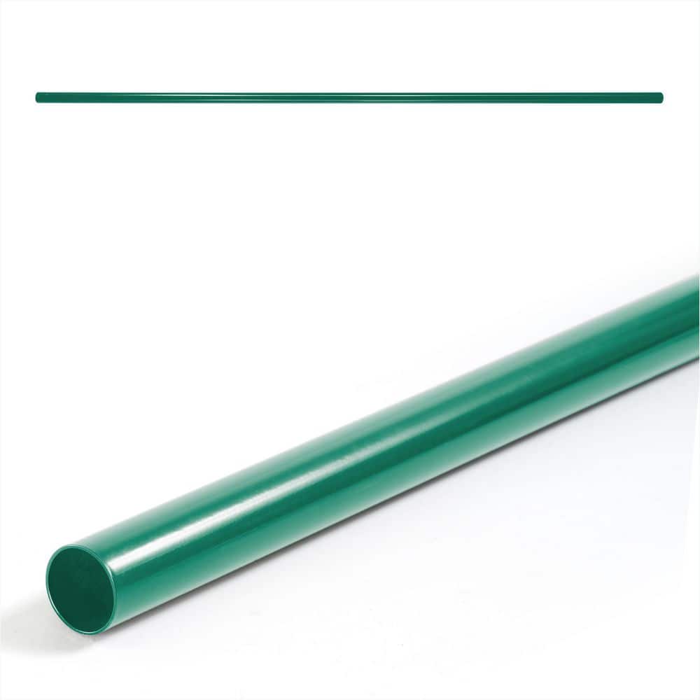 1-5/8 in. Chain Link Fence Green Galvanized Steel Top Rail (Single) price history on PriceWatchPro