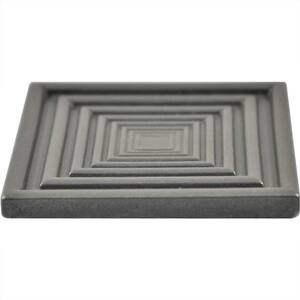 Focus Brushed Nickel 2 in. x 2 in. Metal Decorative Accent Insert Wall Tile (8-Piece/Case)