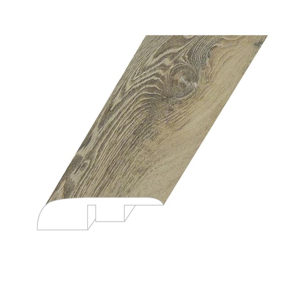 Montserrat Romulus Akaroa Ash 0.59 in. T x 1.38 in. W x 94.49 in. L Vinyl End Cap Molding