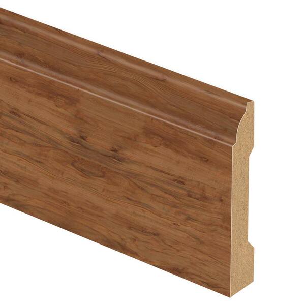 Zamma Applewood 9/16 in. Thick x 31/4 in. Wide x 94 in. Length Laminate Base Molding013041954