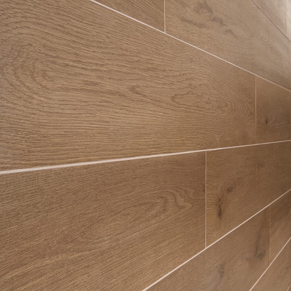 Hemlock Natural Brown Matte Large Format Porcelain Tile