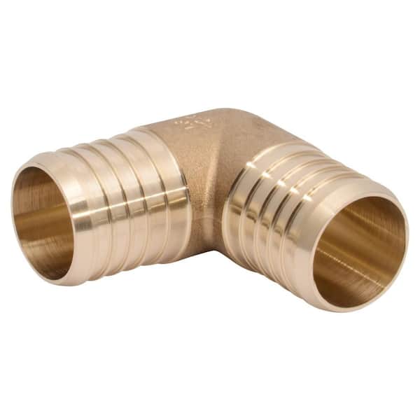 1-1/2 in. PEX Barb Brass 90° Elbow Fitting