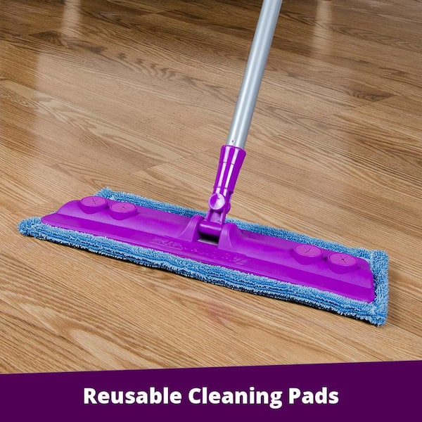 Rejuvenate Microfiber Mop Kit With Reusable Microfiber Pads - Clean, Dust &  Restore