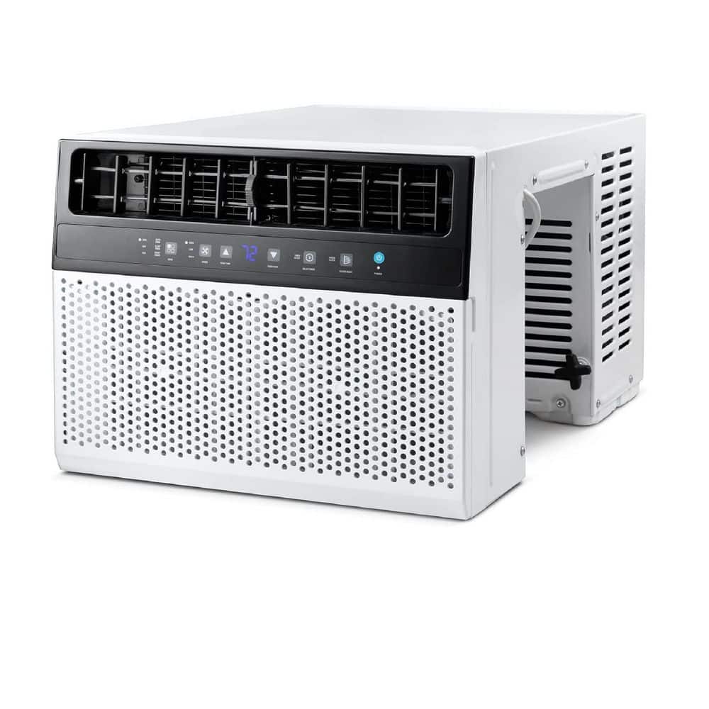 COWSAR 10,000 BTU (6,300 BTU DOE) 120-Volt Window Air Conditioner w ...