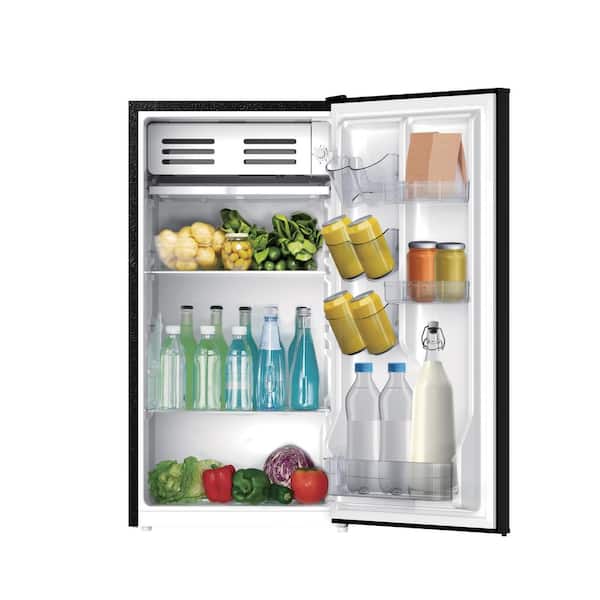 RCA - 2-Door - Compact Refrigerator/Freezer - Reversible Doors - Adjustable  Thermostat - 3.2 Cu. Ft. - Black, - Amazing Bargains USA - Buffalo, NY