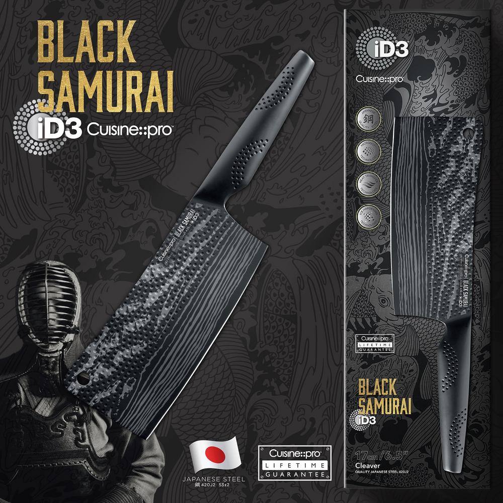 iD3 BLACK SAMURAI 6.5 in. Cleaver Knife - thumbnail 5