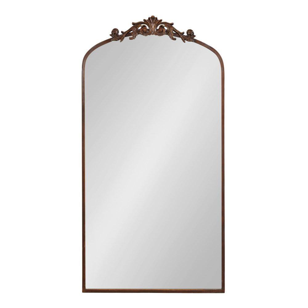 Arendahl Bronze Full Length Baroque Arch Wall Mirror