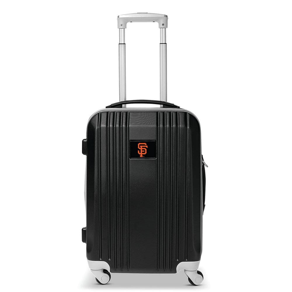 MLB San Francisco Giants 21 in. Black Hardcase 2-Tone Luggage Carry-On Spinner Suitcase price history on PriceWatchPro