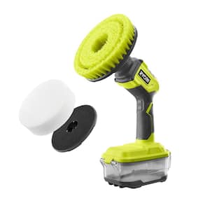 ONE+ 18V Cordless Power Scrubber (Tool Only) with 6 in. Sponge Hook and Loop Kit