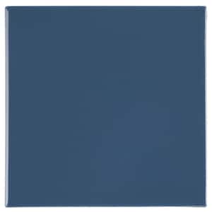 Restore Denim Blue 6 in. x 6 in. Glazed Ceramic Wall Tile (12.5 sq. ft./case)