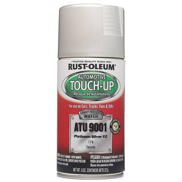 Rust-Oleum Automotive 8 oz. Platinum Silver Touch-Up Spray Paint (6-Pack)