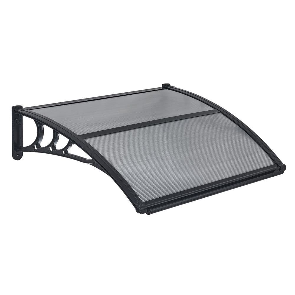 30 x 39 in. Awnings for Door Entrance, Rain Snow Sun Protection, Overhang Polycarbonate Door Canopy, 2025 update price history on PriceWatchPro