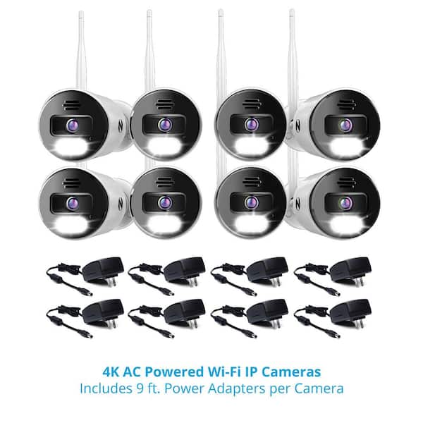 Night Owl BTWN8 Series 10-Channel 4K Wireless NVR Security System