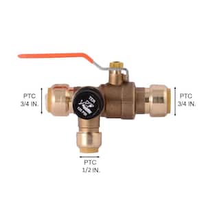 3/4 in. Brass Thermal Expansion Relief Valve