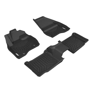 StyleGuard XD Black Custom Heavy Duty Floor Liners, Select Ford Explorer, 1st and 2nd Row