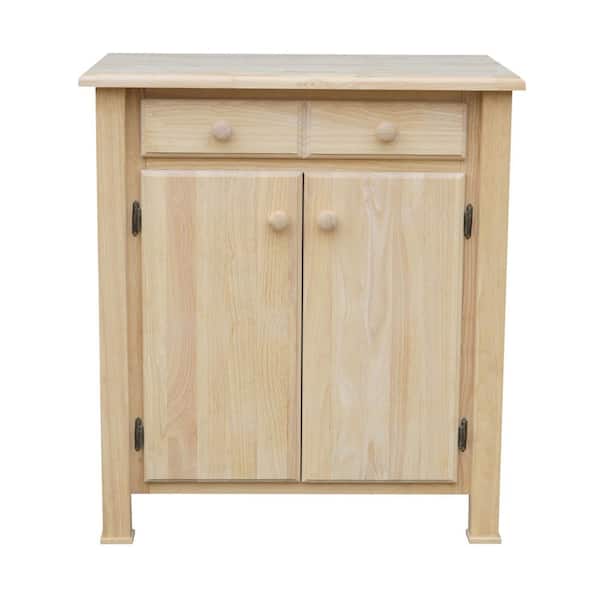 International Concepts Unfinished Kitchen Island