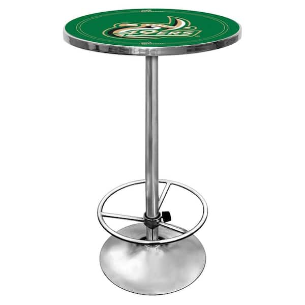 Trademark University of North Carolina Charlotte Chrome Pub/Bar Table