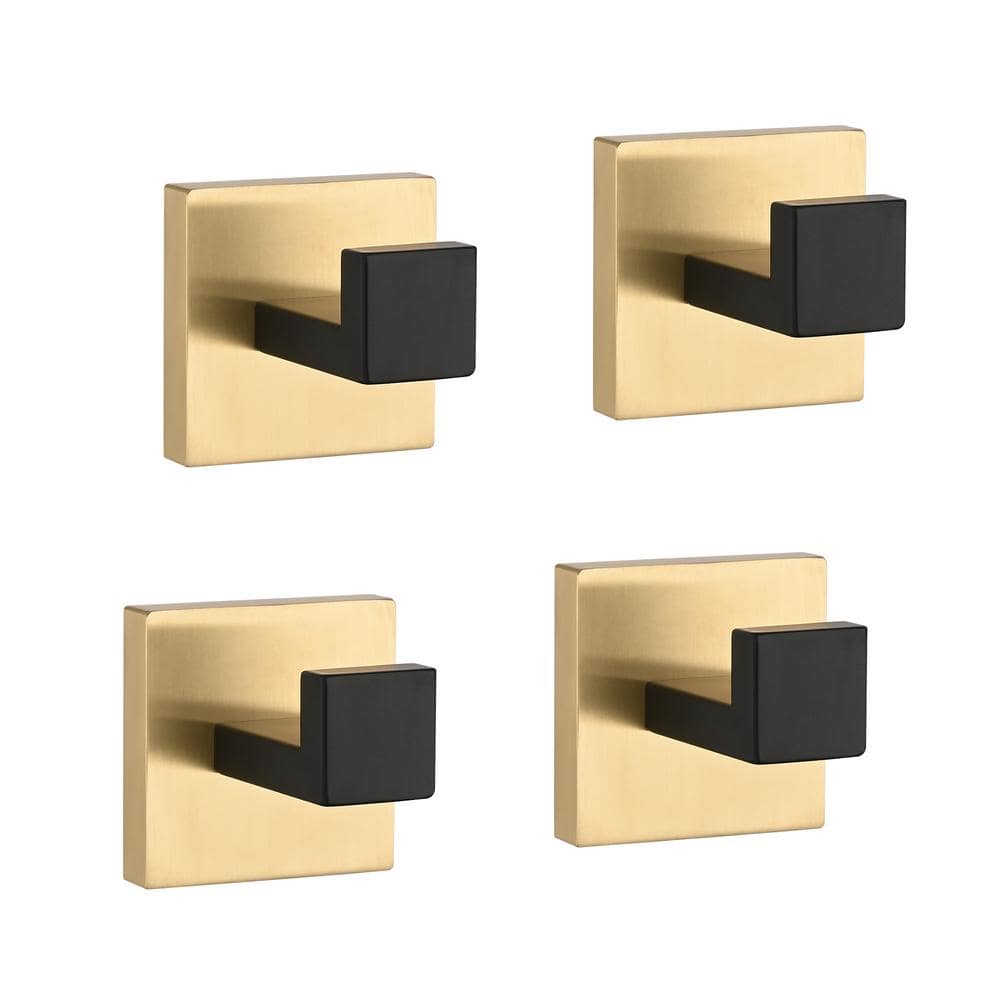 4 -Piece Bath Hardware Set with Mounting Hardware in Gold and Matte Black price history on PriceWatchPro