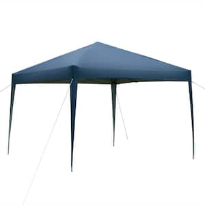 10 ft. x 10 ft. Blue Straight Leg Party Tent