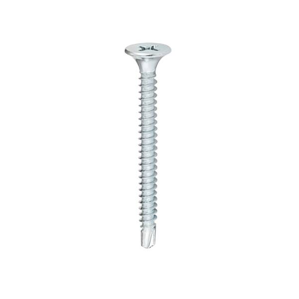 Constructor #6 x 1-5/8 in. Zinc-Plated Bugle-Head Self-Drilling Drywall Screw (1 lb.-Pack)