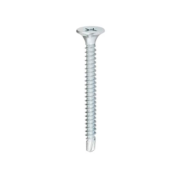Constructor #6 x 1-5/8 in. Zinc-Plated Bugle-Head Self-Drilling Drywall Screw