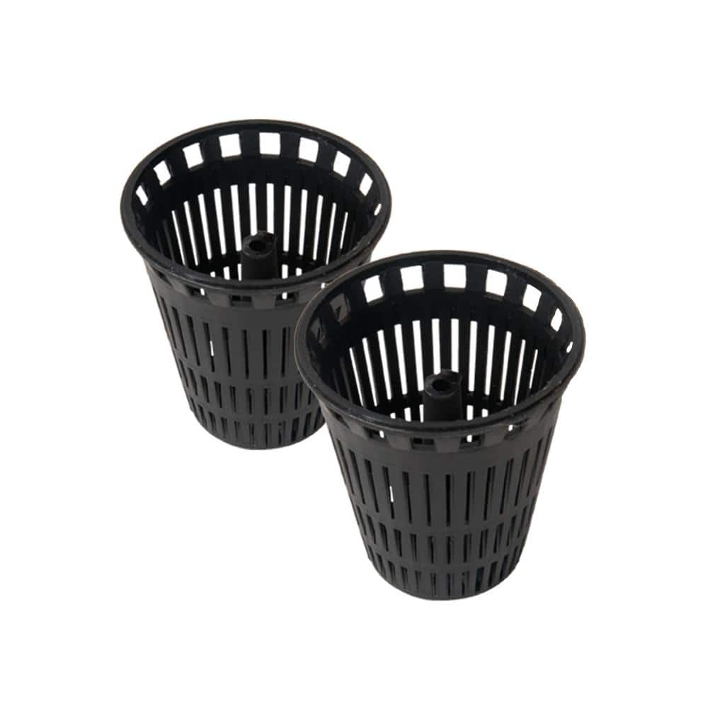 Matte Black Square Plastic Hair Catcher for Shower Drain