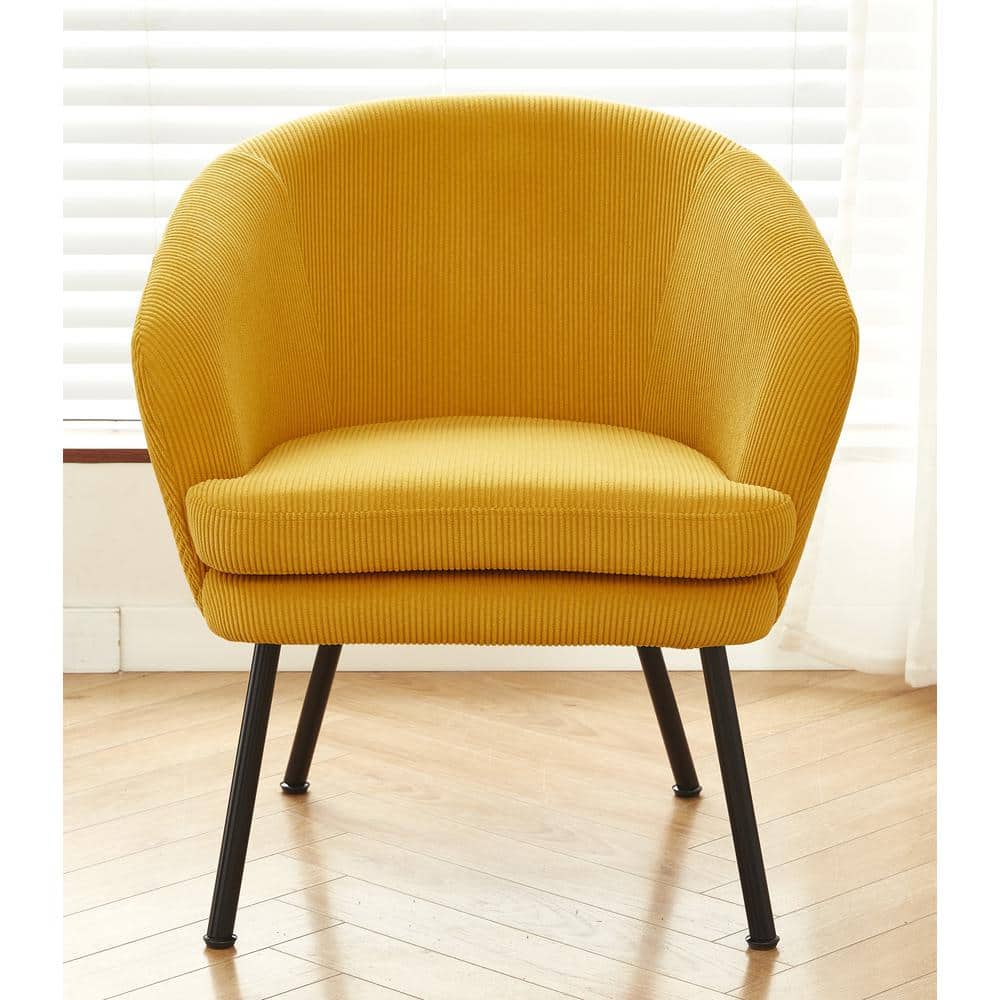 Comfor Yellow Corduroy Arm Chair price history on PriceWatchPro