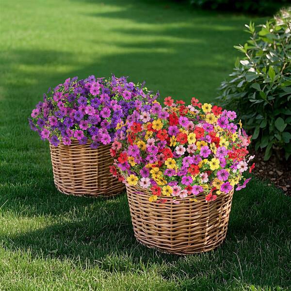 Afoxsos 13.70' 12 Bundles Artificial Silk Daisy Flowers for