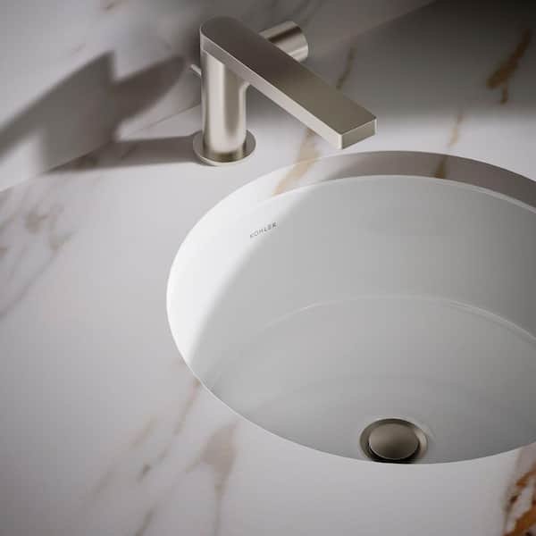 KOHLER Verticyl 15.8 in. x 15.75 in. Undermount Bathroom Sink in