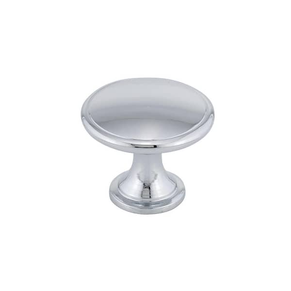 Richelieu Hardware Marseille Collection 1-3/4 in. (45 mm) Chrome Transitional Cabinet Knob