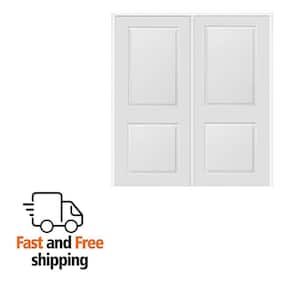MMI DOOR 72 in. x 80 in. Smooth Craftsman Right-Hand Active Solid