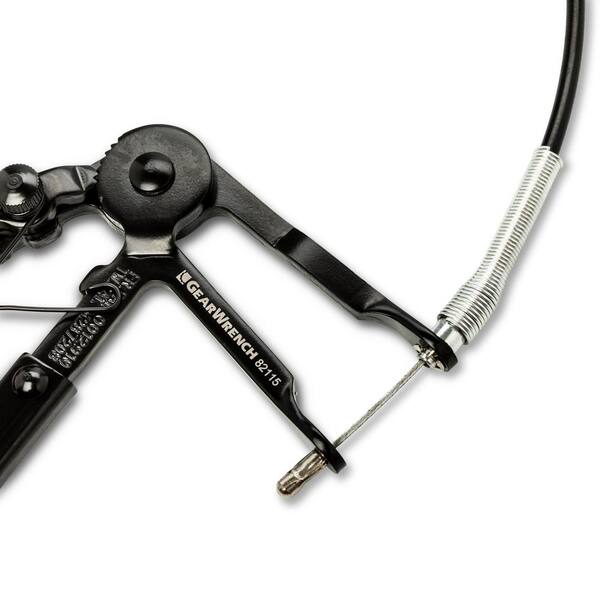 Swivel Jaw Ratchet Locking Hose Clamp Pliers For Car Pipe Fuel Coolant Clip Tool