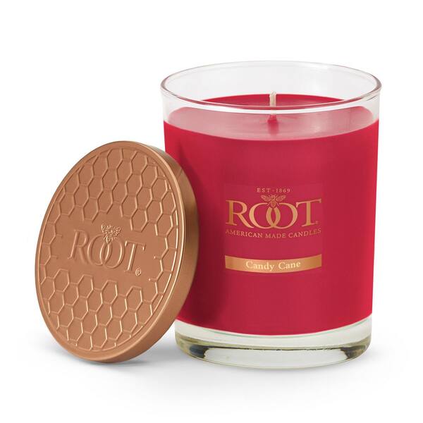 ROOT CANDLES Hive Jar Candy Cane Scented Filled Jar Candle