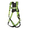 PeakWorks PeakPro Series Full Body Safety Harness – Hi-Vis Class A, CSA/ANSI Compliant, 310 Lb Capacity, Universal Fit With Padded Straps & Fall Indicators