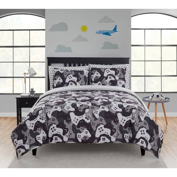 Morgan Home Kute kids Game On 7-Piece Full Bedding Set M677298 - The Home  Depot