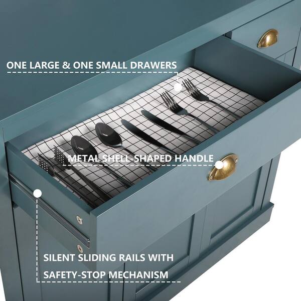 Multi Functional Cupboard, Mini Fridge Microwave Cabinet | Spark Shell