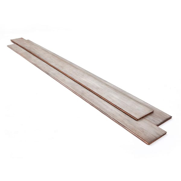 Home Decorators Collection Take Home Sample - Horizontal Toast Click Lock  Bamboo Flooring - 5 in. x 7 in. HL-124738 - The Home Depot