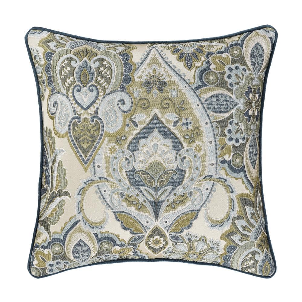 Anzalone Polyester 20 in. Square Decorative 20 in. x 20 in. Throw Pillow