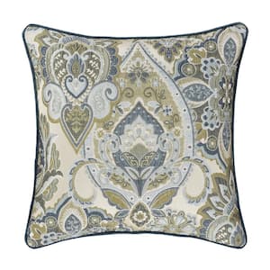 Anzalone Polyester 20 in. Square Decorative 20 in. x 20 in. Throw Pillow