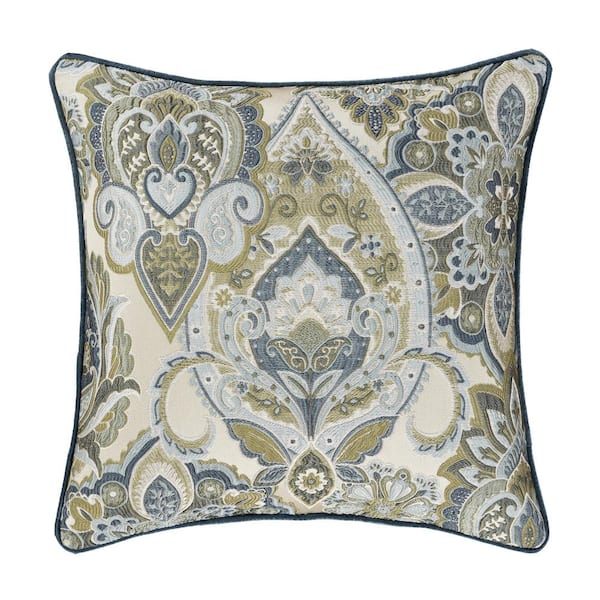 Unbranded Anzalone Polyester 20 in. Square Decorative 20 in. x 20 in. Throw Pillow
